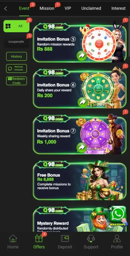 Q98 Game