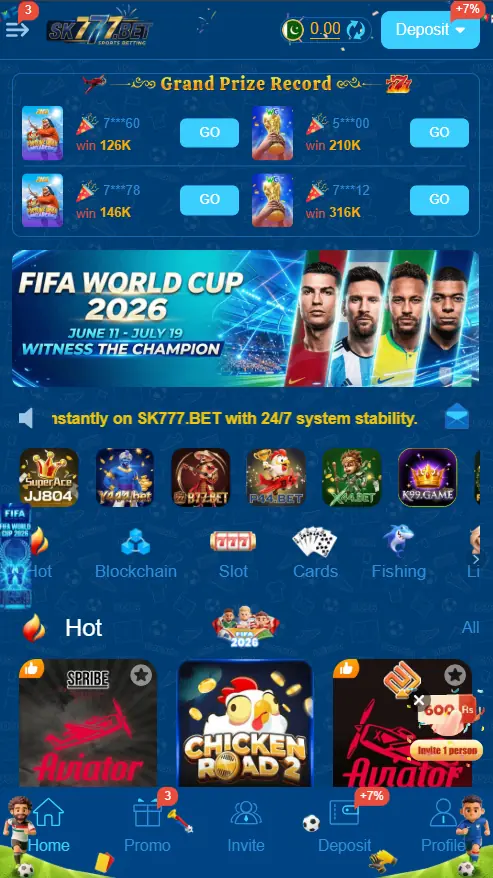 SK777 Bet Game
