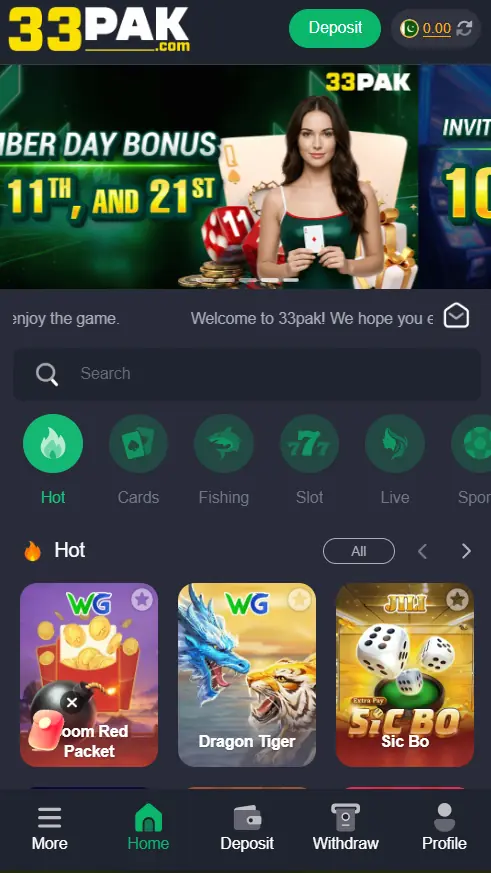33PAK Game