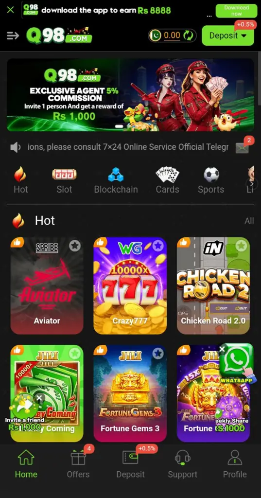 Q98 Game