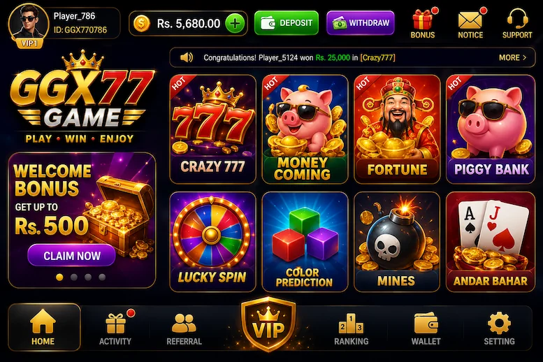 GGX77 Game