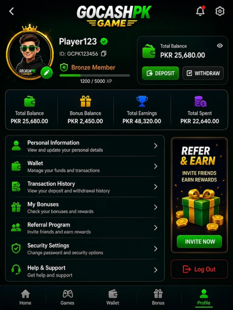 GOCASHPK Game