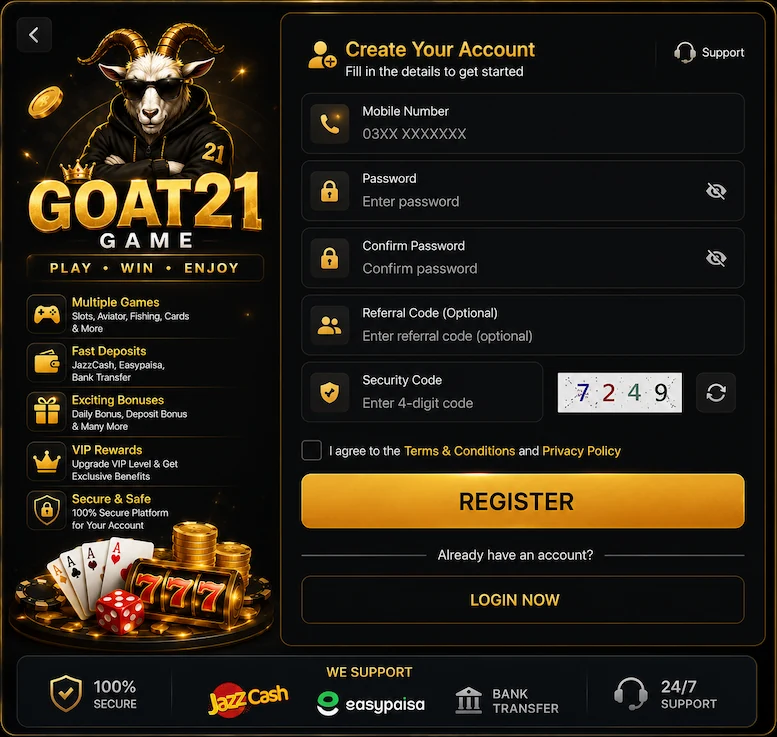 GOAT21 Game